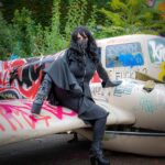 Detroit Latex Worship Domme black high heel boots